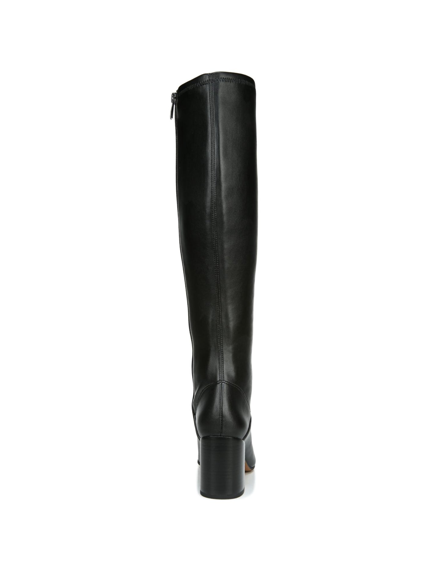 FRANCO SARTO Womens Black Comfort Tribute Block Heel Zip-Up Boots 6 M