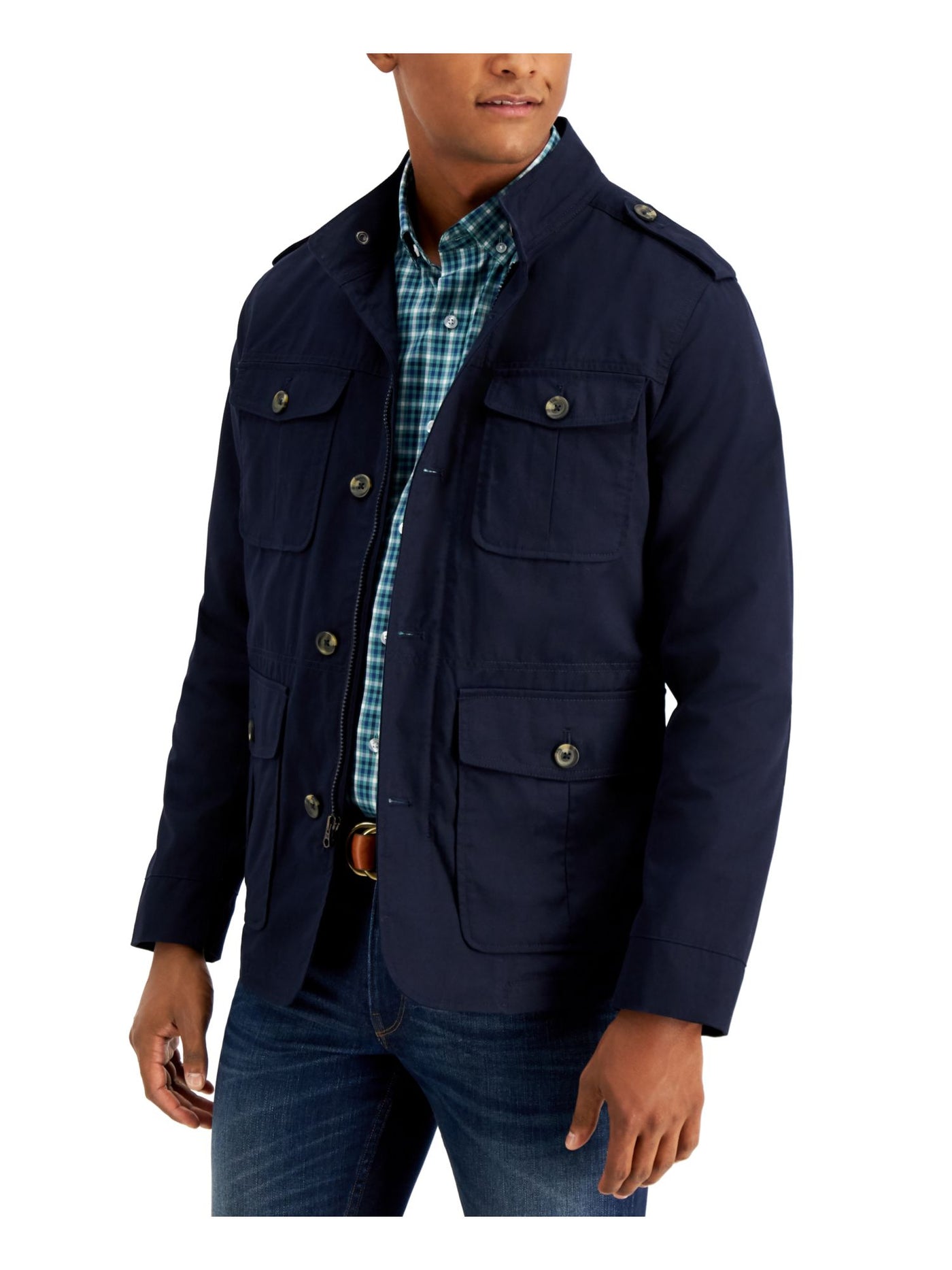 CLUBROOM Mens Navy Jacket XL