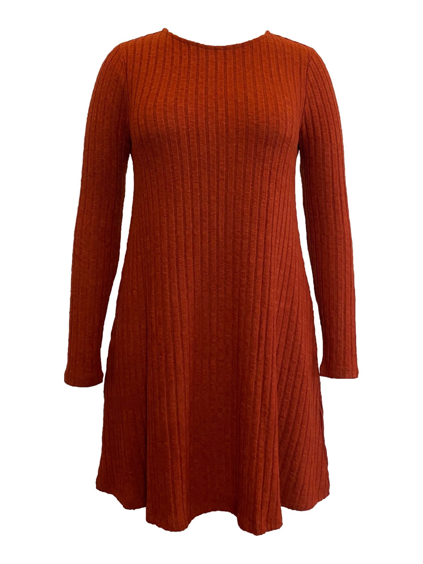 STYLE & COMPANY Womens 3/4 Sleeve Scoop Neck Short Shift Dress
