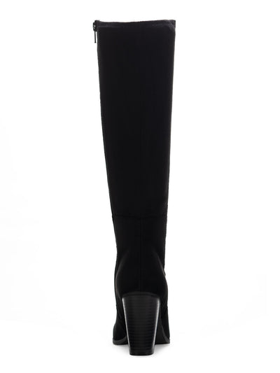 STYLE & COMPANY Womens Black Padded Cushioned Addyy Round Toe Block Heel Zip-Up Dress Boots Shoes 9.5 M