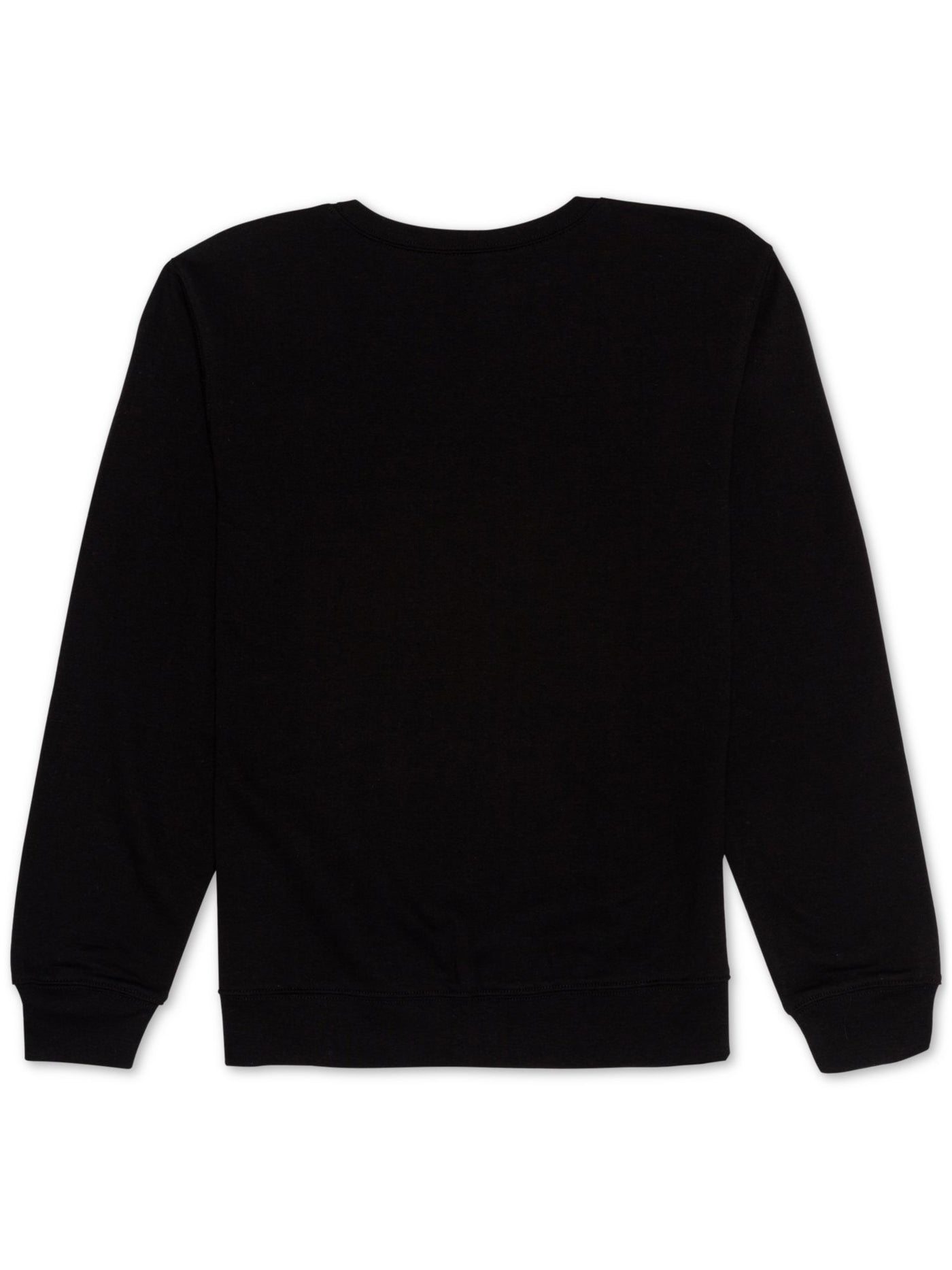 HYBRID APPAREL Womens Black Graphic Holiday Sweatshirt Juniors M