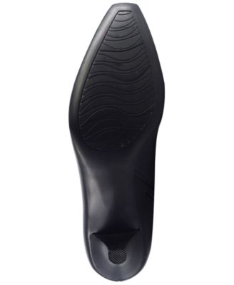 IMPO Womens Black Textured Memory Foam Comfort Non-Slip Namora Square Toe Kitten Heel Zip-Up Dress Heeled Boots W
