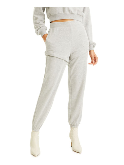 CULPOS X INC Womens Pocketed Ruffled Sweatpants Active Wear Lounge Pants