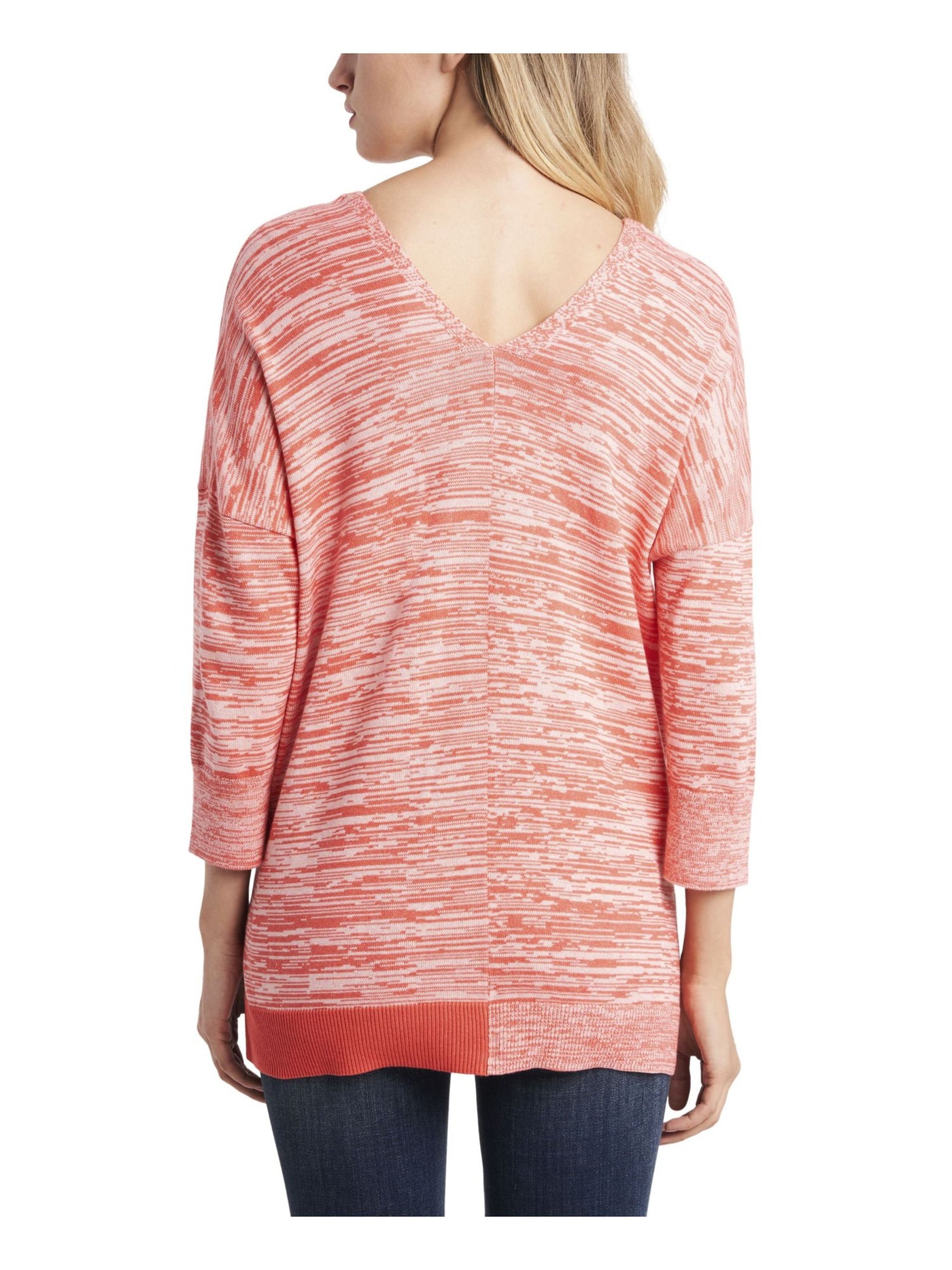 VINCE CAMUTO Womens Coral Dolman 3/4 Sleeve V Neck Top XXS