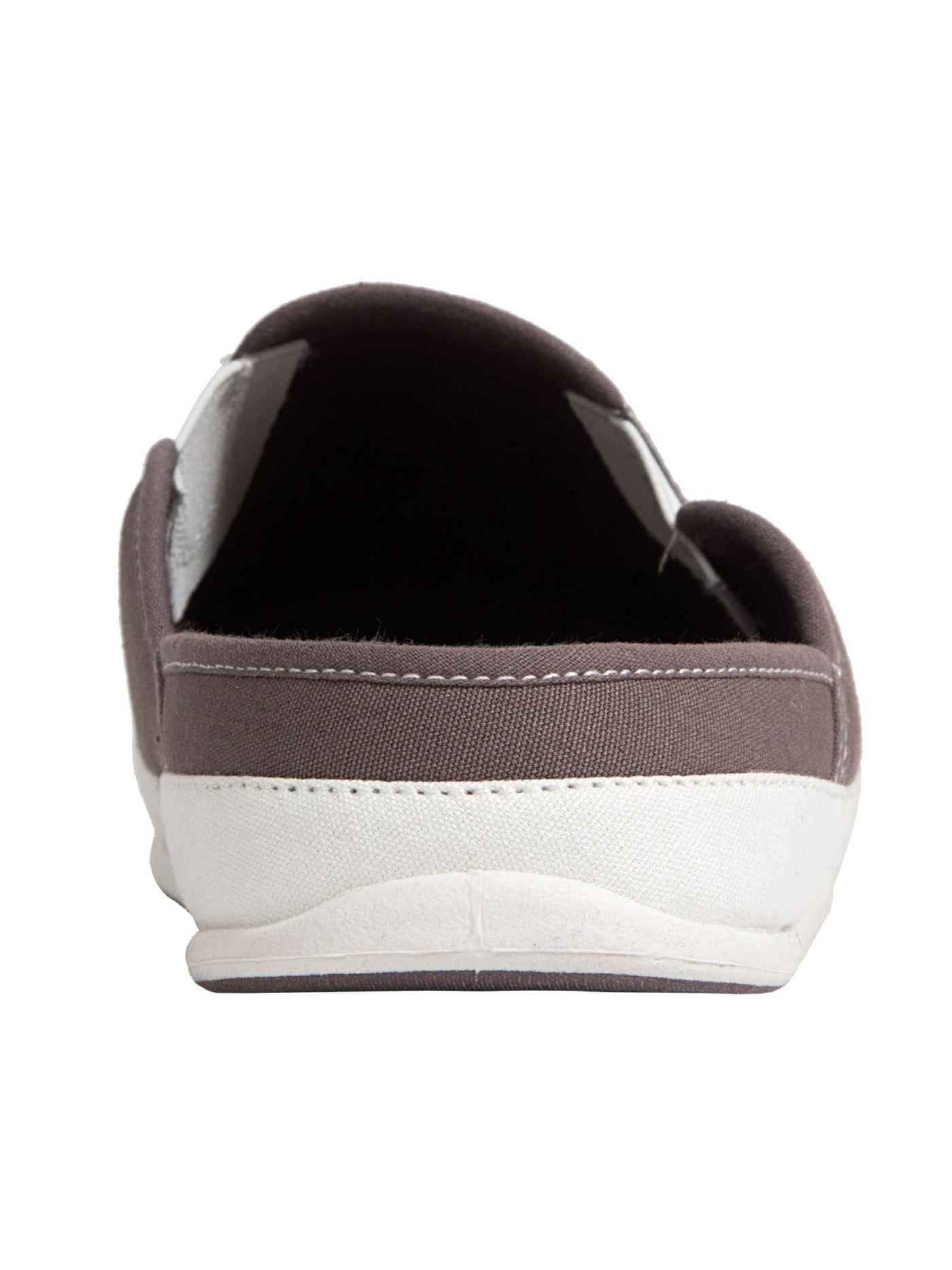 DEER STAGS Mens Gray Color Block Removable Insoles Goring Padded Slipperooz Round Toe Slip On Slippers Shoes 11 M