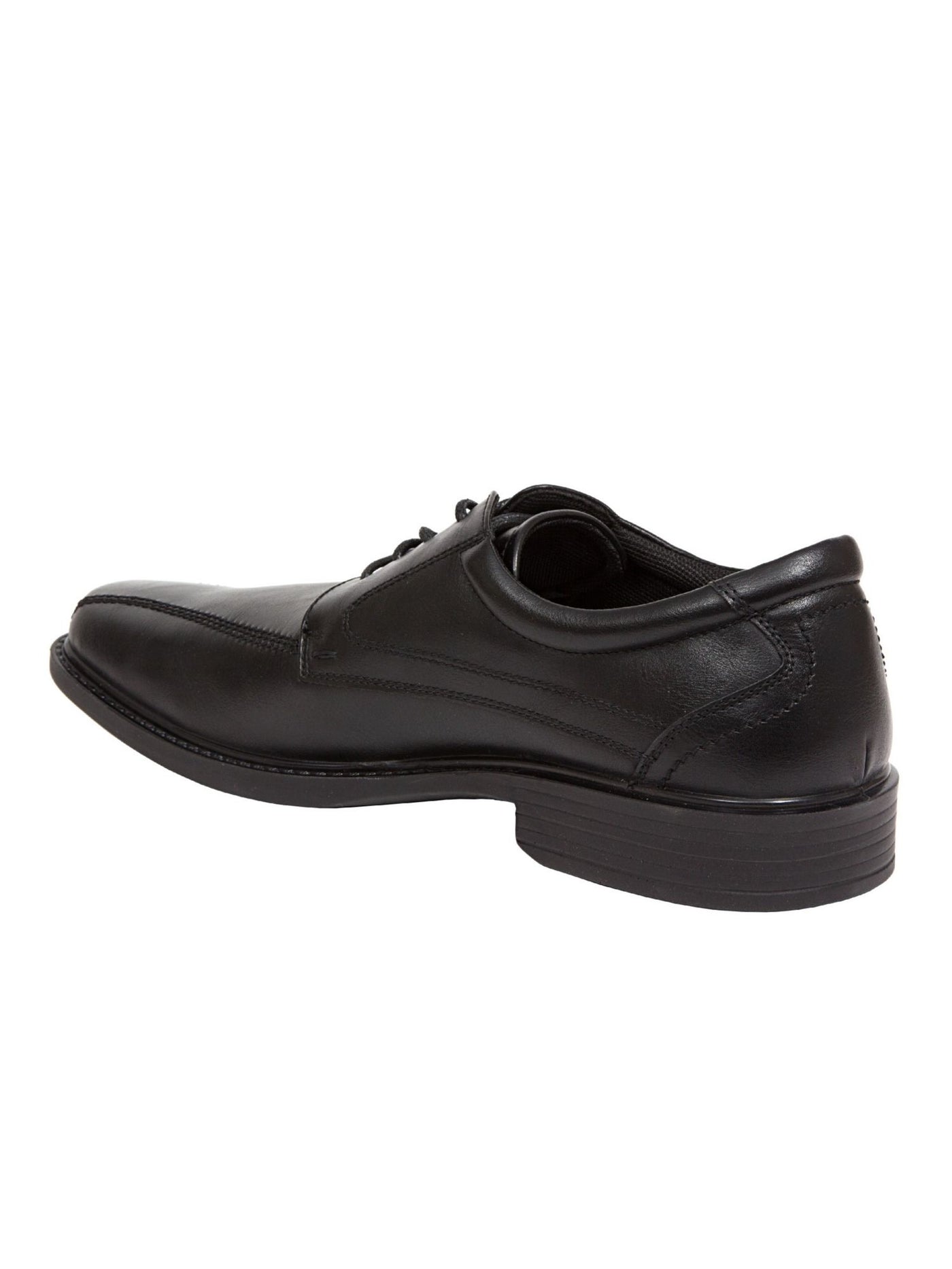 DEER STAGS Mens Black Cushioned Moisture Wicking Galant Round Toe Lace-Up Dress Oxford Shoes 12 M