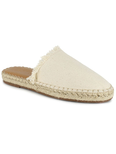 SPLENDID Womens Beige Mule Padded Jaime Round Toe Platform Slip On Espadrille Shoes 10 M