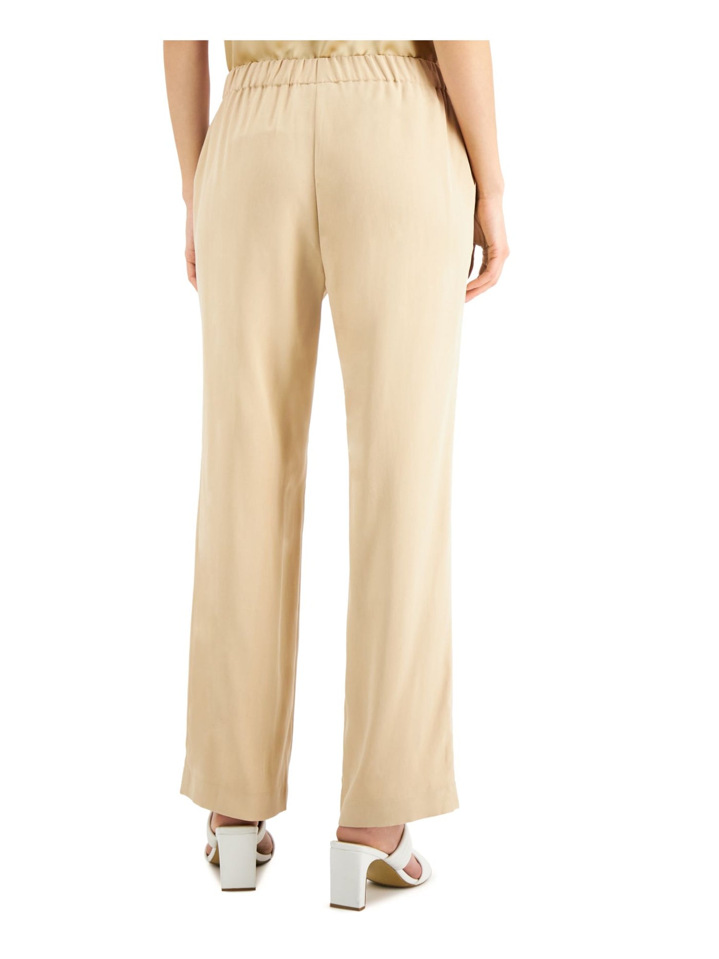 ALFANI Womens Pocketed Pull On Pants