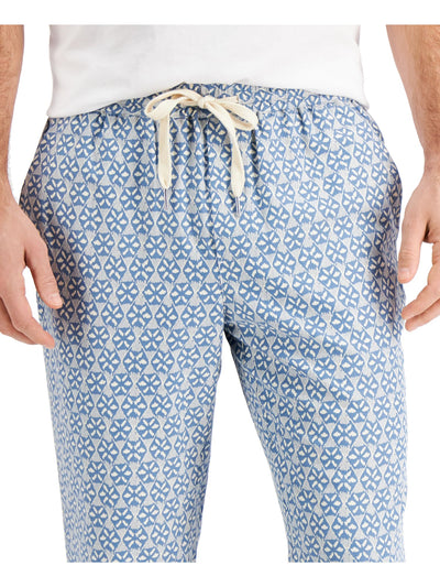 TASSO ELBA Mens Blue Regular Fit Cotton Blend Pants XL