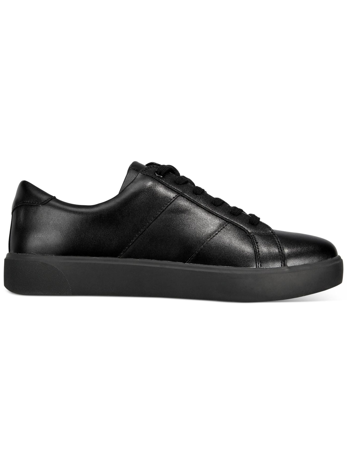 INC Mens Black Comfort Ezra Round Toe Platform Lace-Up Sneakers Shoes 7 M