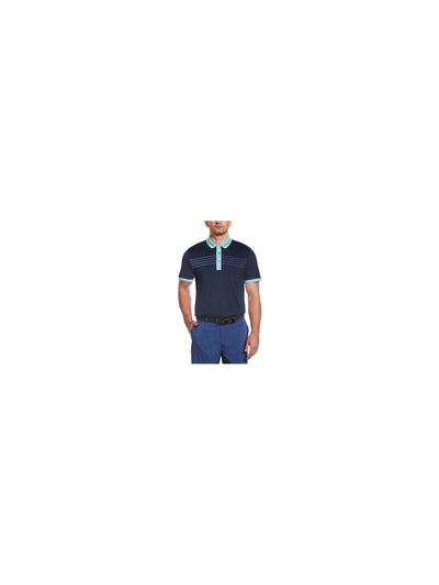 HYBRID APPAREL Mens Navy Moisture Wicking Polo M