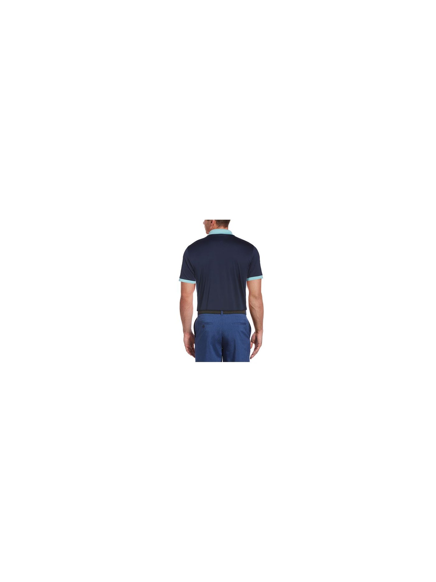 HYBRID APPAREL Mens Navy Moisture Wicking Polo M