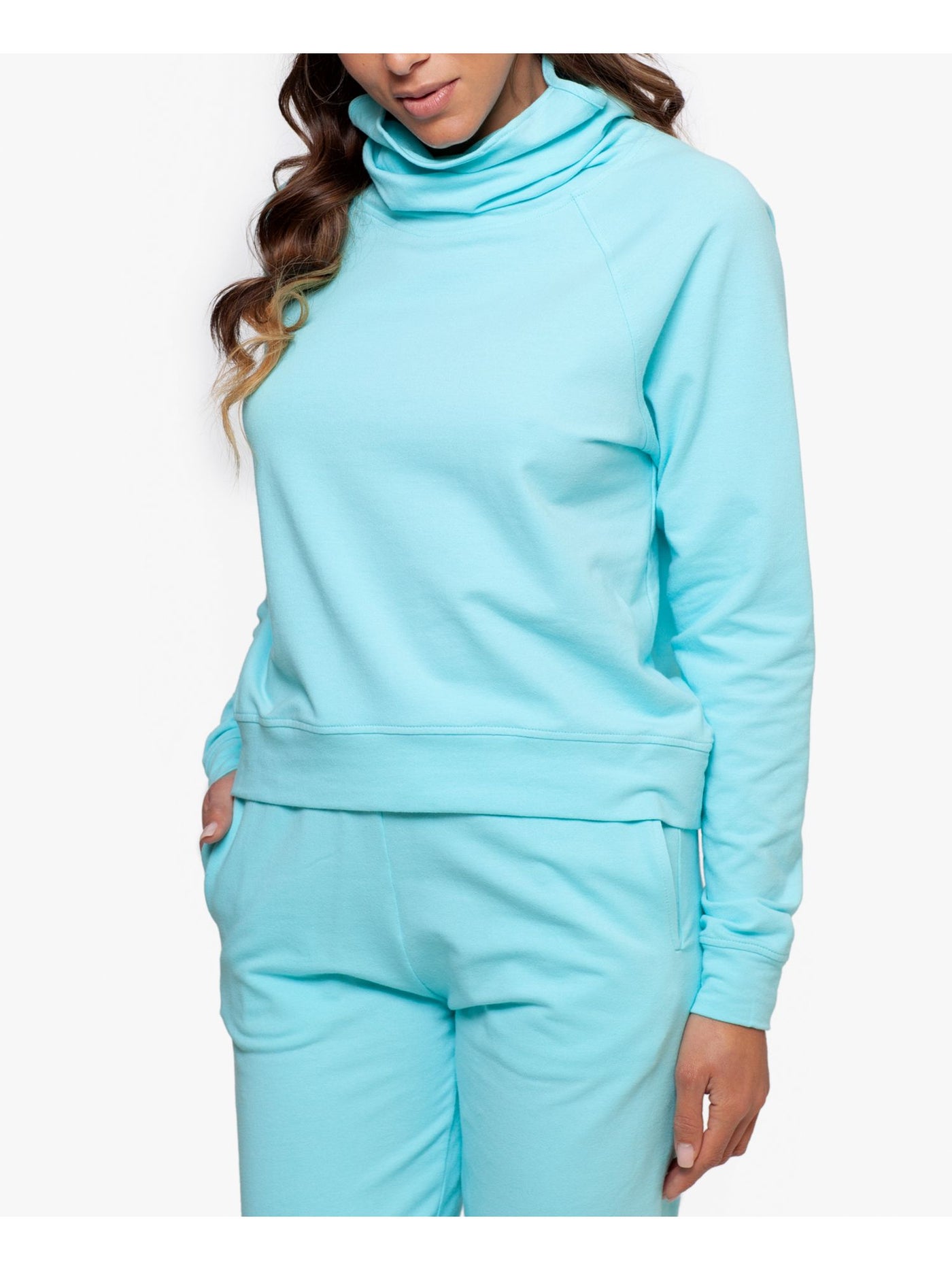 BAM BY BETSY & ADAM Womens Aqua Stretch Sweater XS