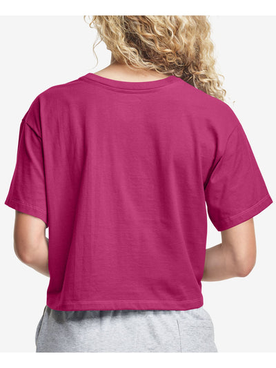 CHAMPION Womens Pink Short Sleeve Crew Neck T-Shirt XS