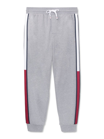 TOMMY HILFIGER SLEEPWEAR Mens Gray Drawstring, Joggers M