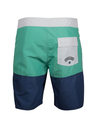 SALT LIFE Mens Sunray Green Athletic Fit Moisture Wicking Shorts 40 Waist