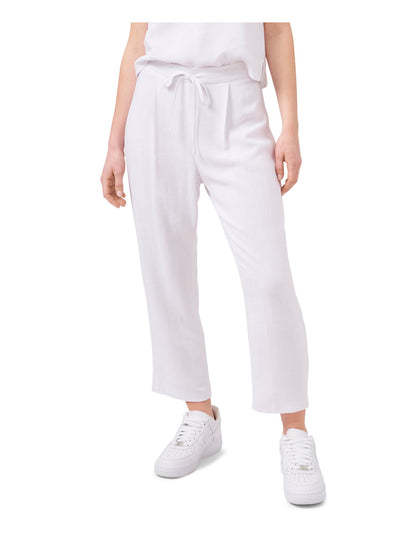 RILEY&RAE Womens Pleated Tie 24' Inseam  Pull-on Styling Straight leg Pants