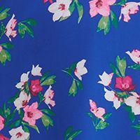 JESSICA HOWARD Womens Sheer Floral Sleeveless Surplice Neckline Below The Knee Hi-Lo Dress