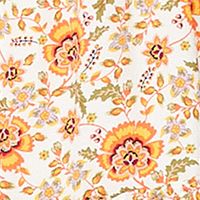 TEEZE ME Womens Stretch Zippered Floral Spaghetti Strap Sweetheart Neckline Short Party Fit + Flare Dress