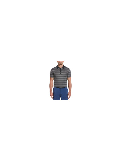 HYBRID APPAREL Mens Black Polo S