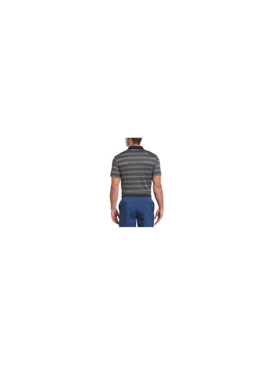 HYBRID APPAREL Mens Black Polo S