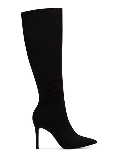 INC Womens Black Cushioned Rajel Pointy Toe Stiletto Zip-Up Dress Boots 8 W