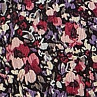 CRYSTAL DOLLS Womens Ruffled Floral Sleeveless V Neck Short A-Line Dress
