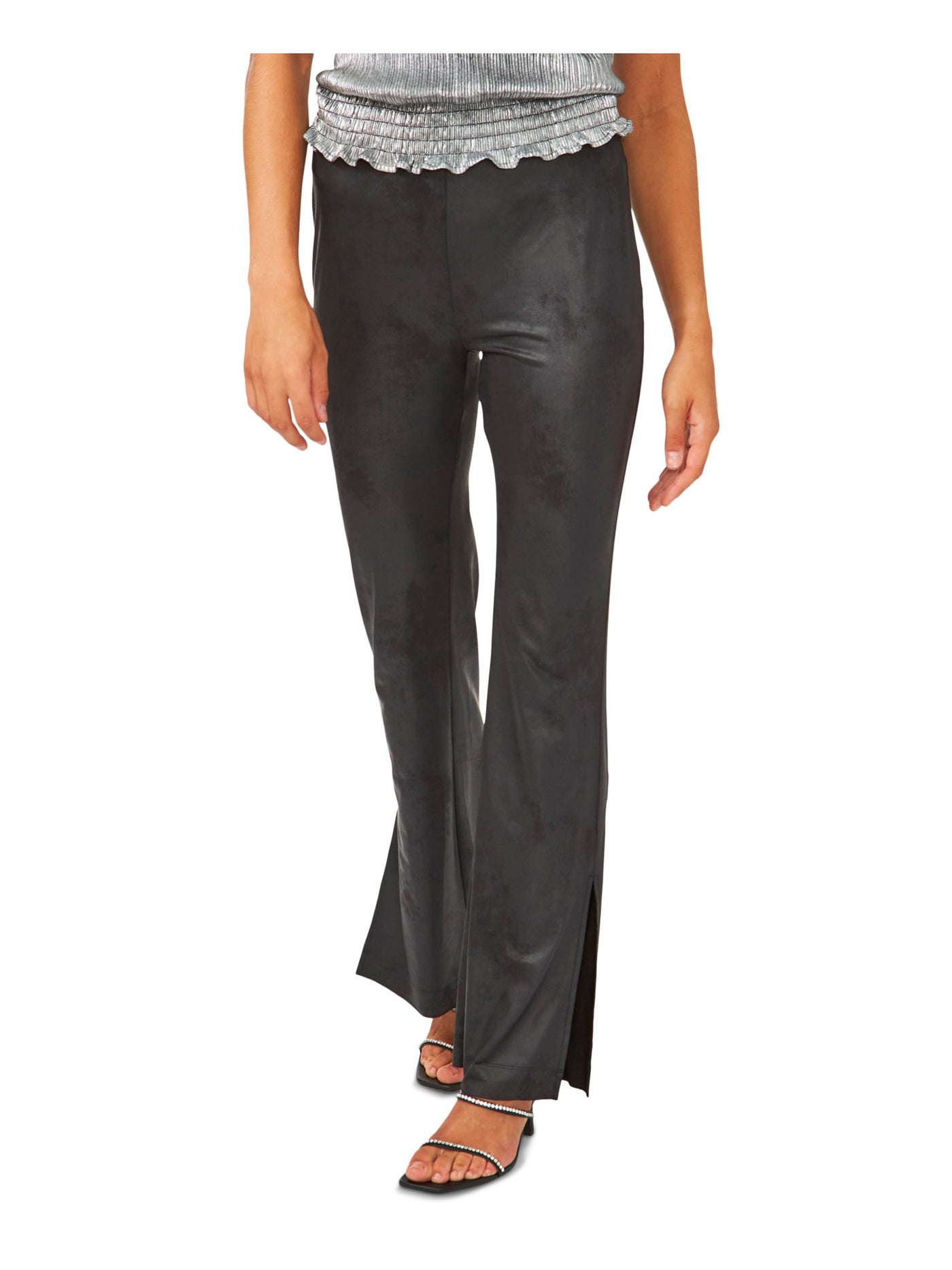 28TH & PARK Womens Slitted Wide Leg Pants