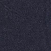 CALVIN KLEIN Womens Navy Stretch Tie Eyelet Blouson Sleeve Turtle Neck Above The Knee Sweater Dress