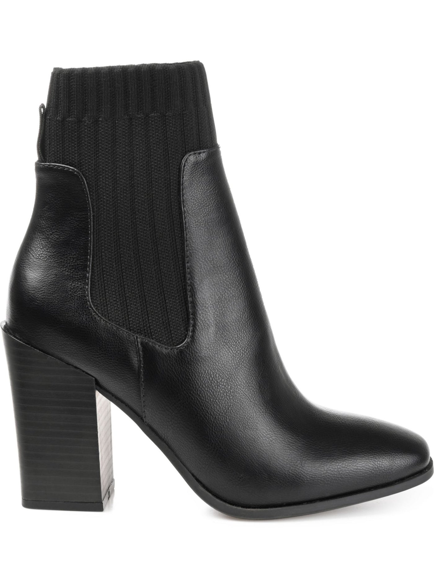 JOURNEE COLLECTION Womens Black Comfort Stretch Adalia Booties 11 M