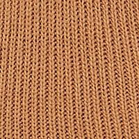 ALMOST FAMOUS Womens Beige Ribbed Hoodie Unlined Long Sleeve Short Evening Sweater Dress