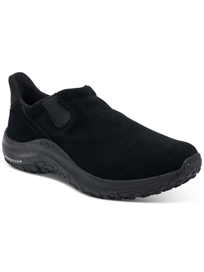 HOLO FOOTWEAR Womens Black Cushioned Goring Waterproof Olympus Round Toe Wedge Slip On Sneakers Shoes 10 M