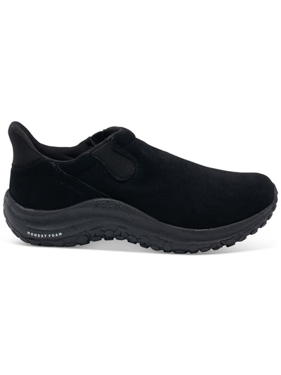 HOLO FOOTWEAR Womens Black Cushioned Goring Waterproof Olympus Round Toe Wedge Slip On Sneakers Shoes 10 M