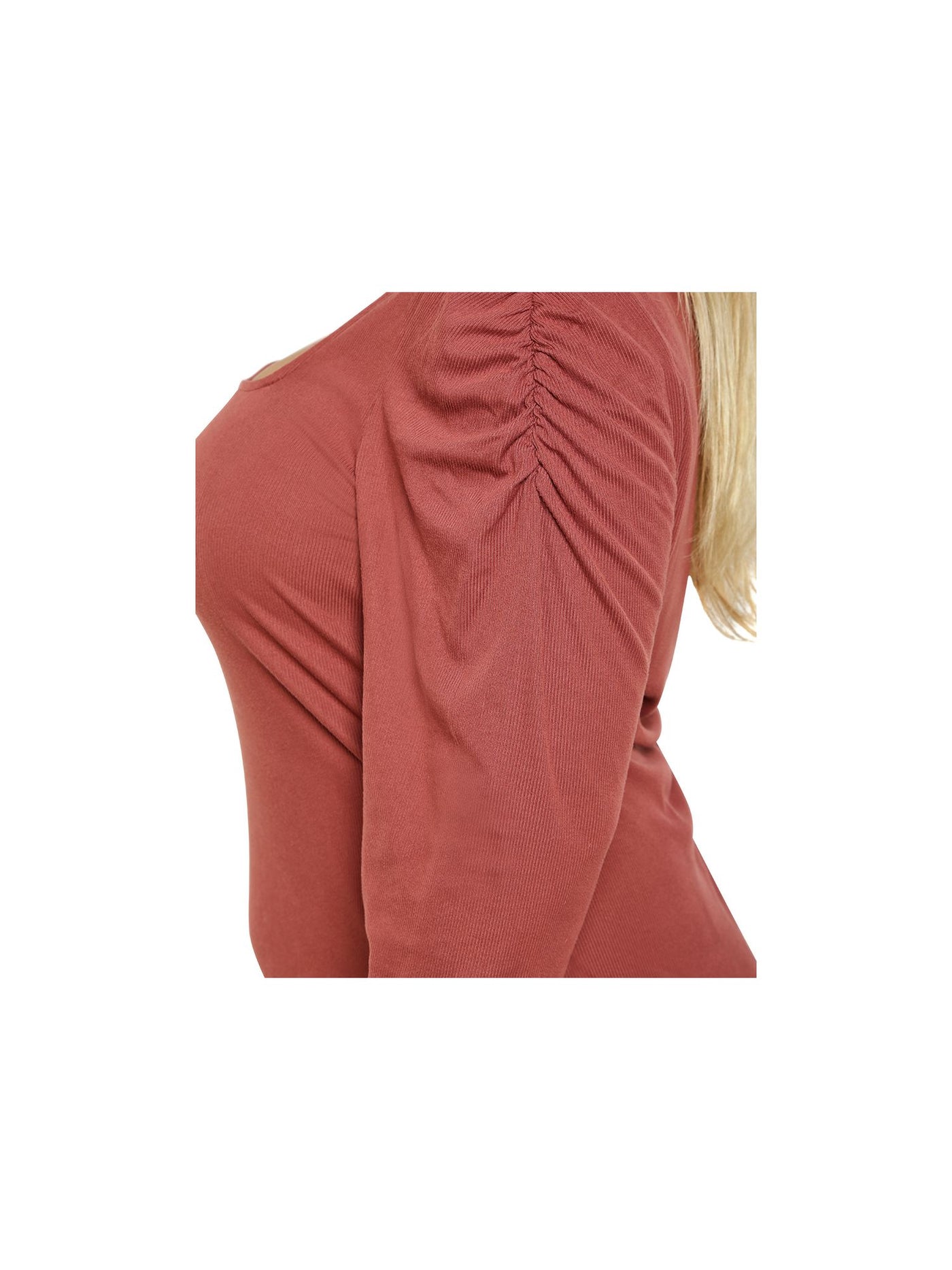 ULTRA FLIRT Womens Pink Stretch Ribbed Ruched-sleeve Long Sleeve Square Neck Mini Cocktail Body Con Dress Plus 1X