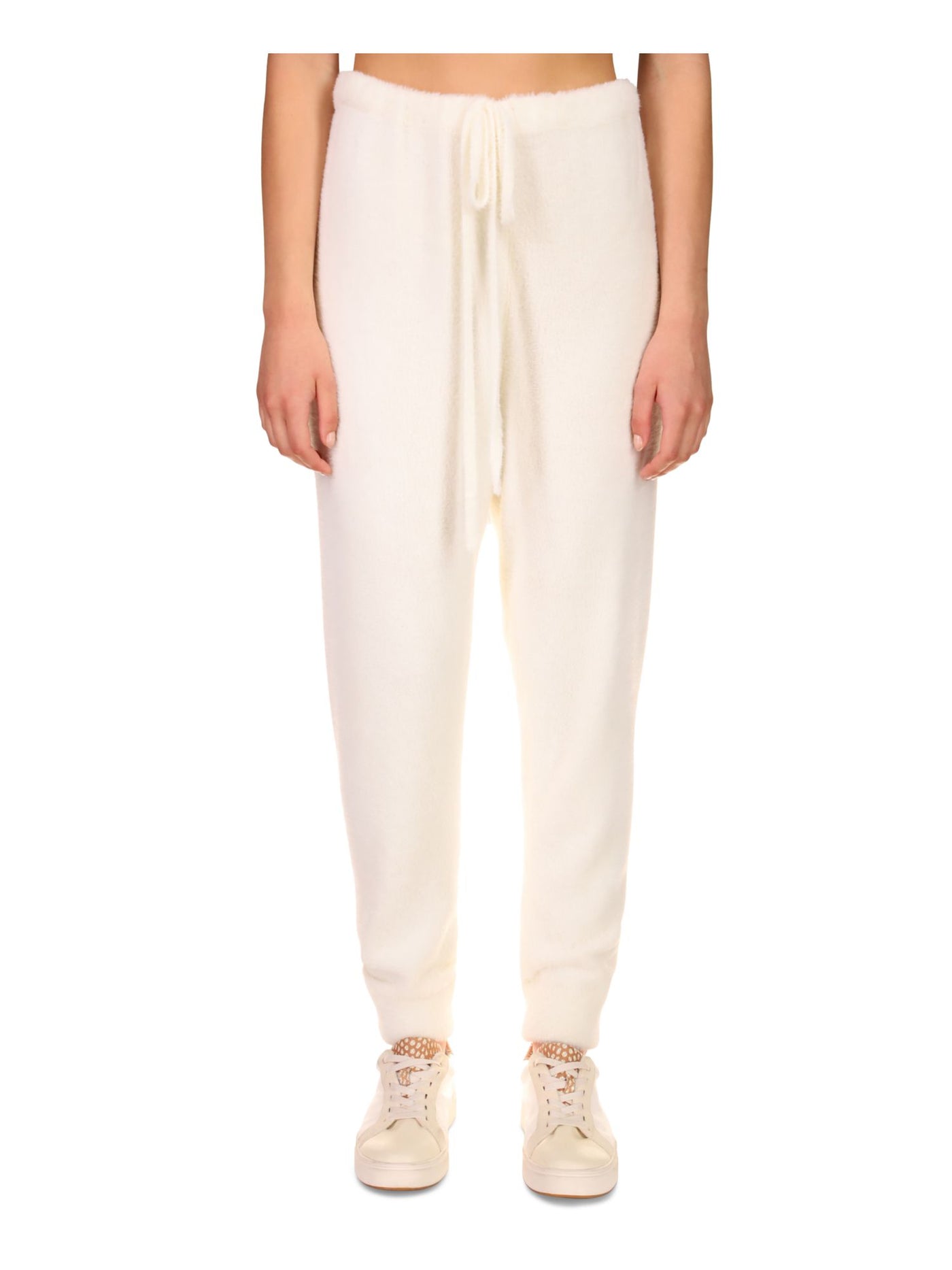 SANCTUARY Womens Fleece Drawstring Jogger Cuffed Pants
