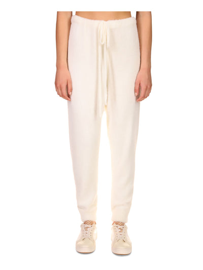SANCTUARY Womens Fleece Drawstring Jogger Cuffed Pants