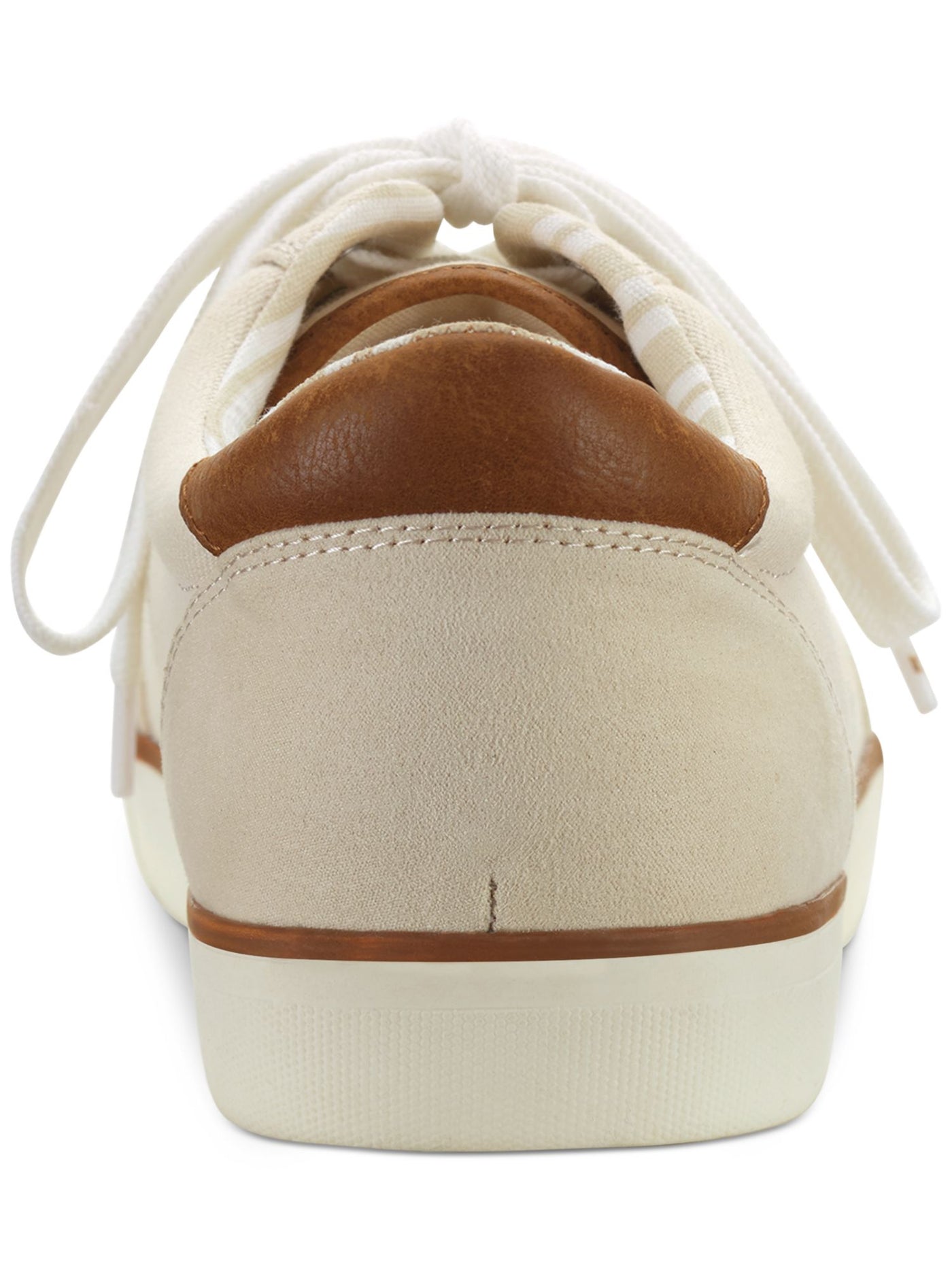 CLUBROOM Mens Ivory Lightweight Cameron Round Toe Lace-Up Sneakers Shoes 10.5 M