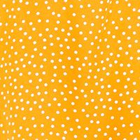 BAR III Womens Smocked Polka Dot Blouson Sleeve Sweetheart Neckline Short Party Fit + Flare Dress