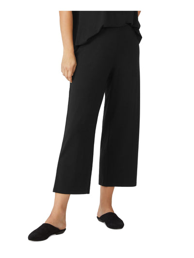 EILEEN FISHER Womens Black Straight leg Pants Plus 3X