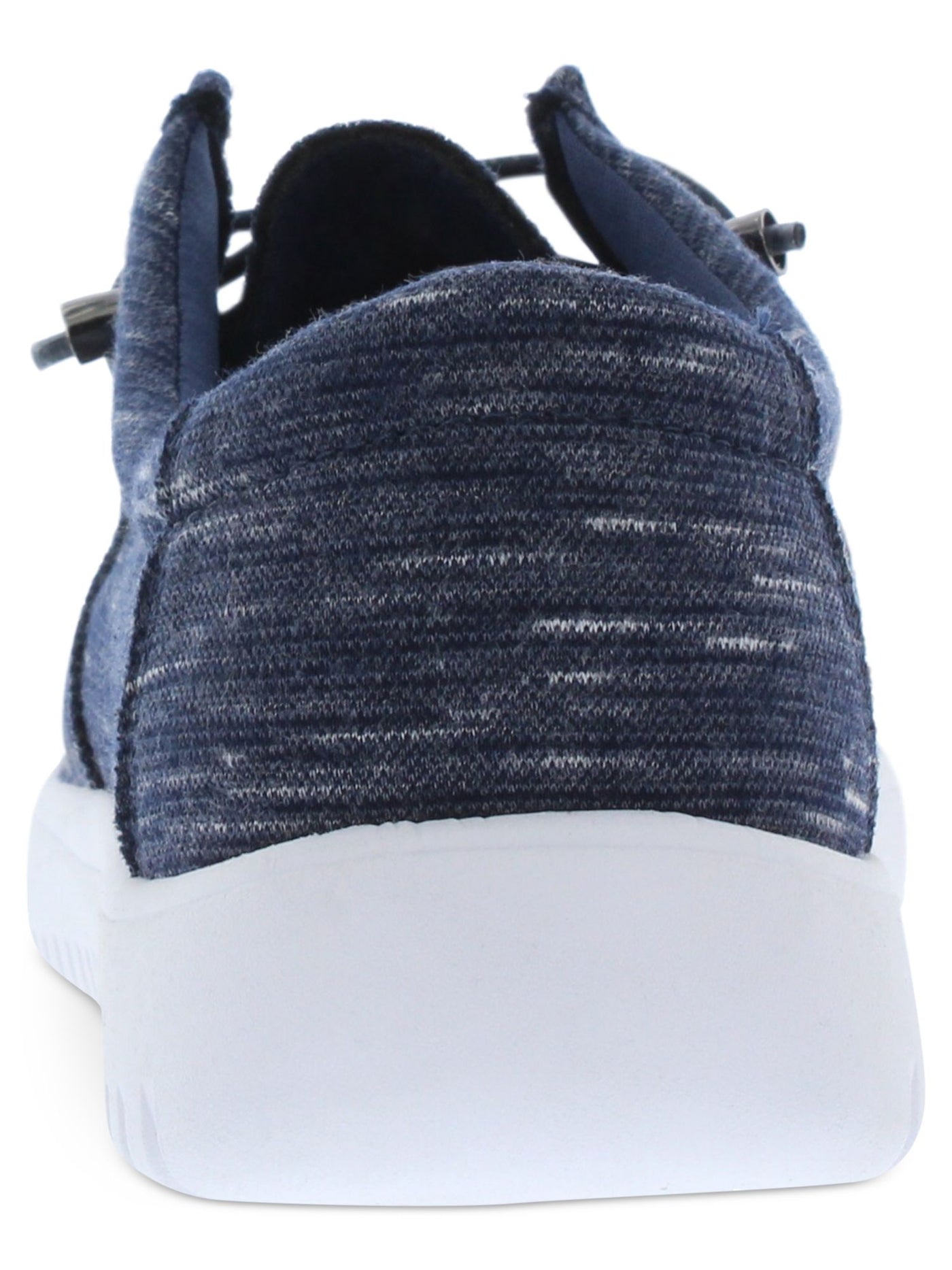 WEATHERPROOF VINTAGE Mens Navy Marled Cushioned Ollie Round Toe Platform Lace-Up Sneakers Shoes 8 M