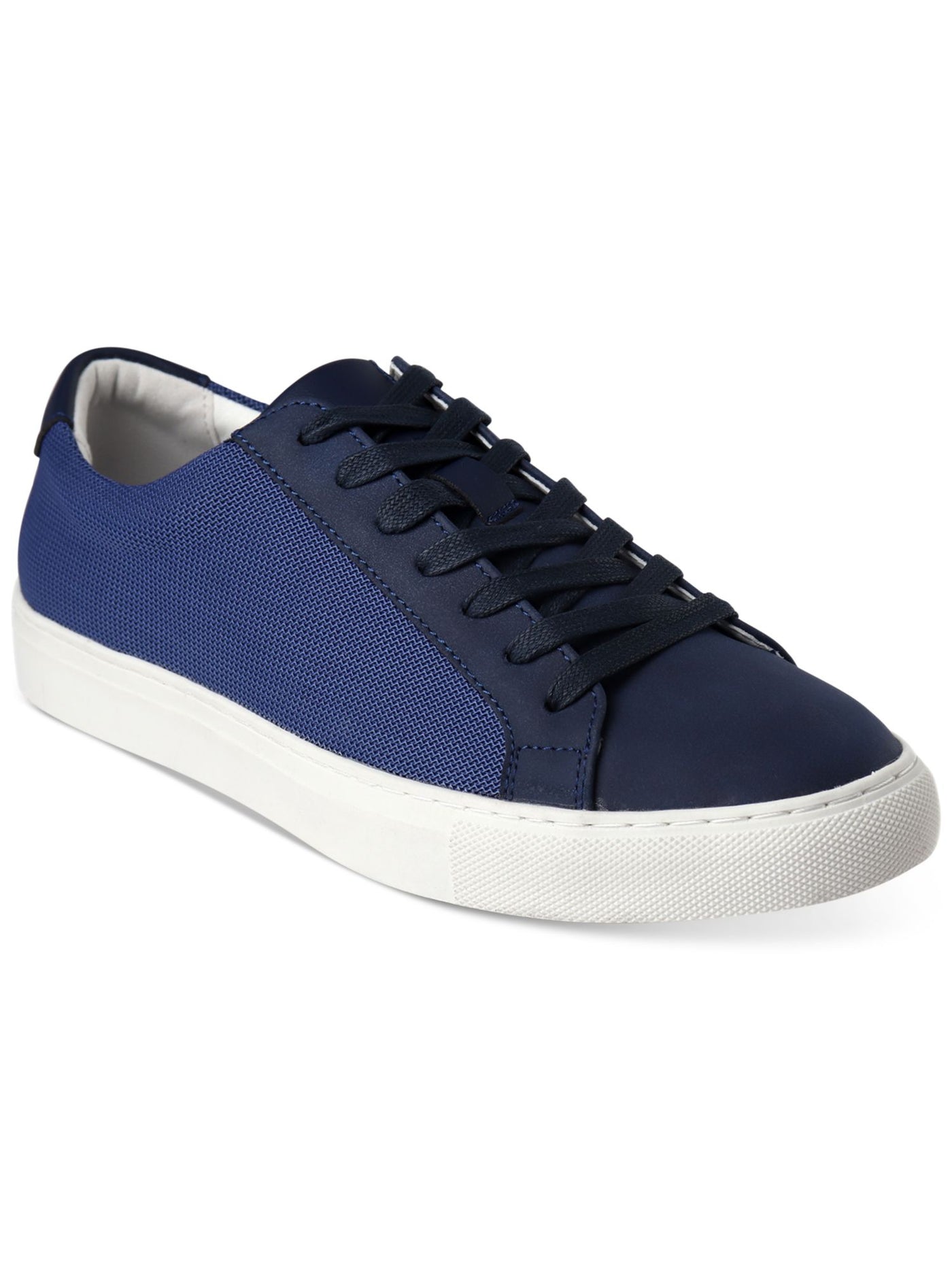 ALFANI Mens Navy Comfort Grayson Round Toe Platform Lace-Up Athletic Sneakers Shoes 10 M