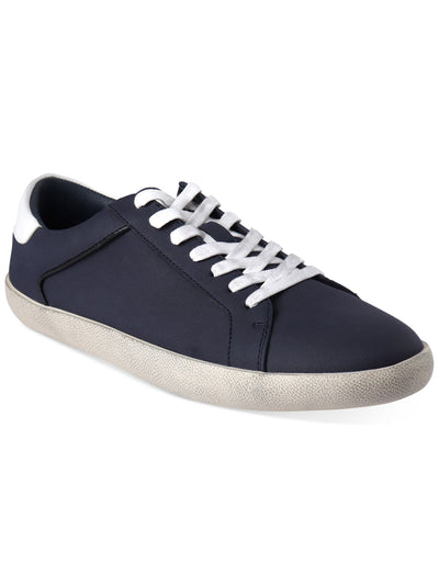 INC Mens Navy Padded Damon Round Toe Lace-Up Sneakers Shoes 11 M