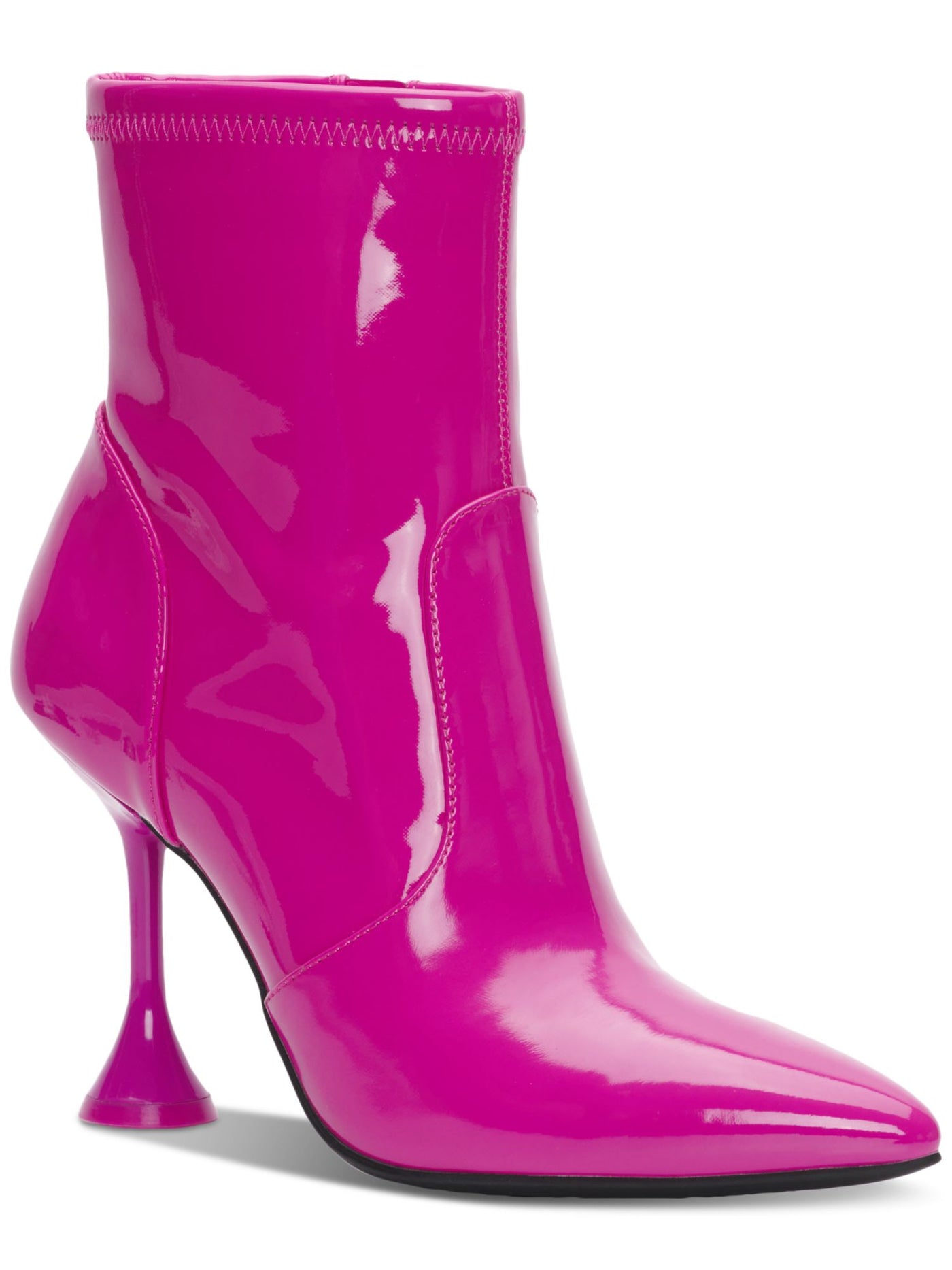 INC Womens Pink Comfort Ibrina Pointed Toe Sculpted Heel Dress Boots 7 M