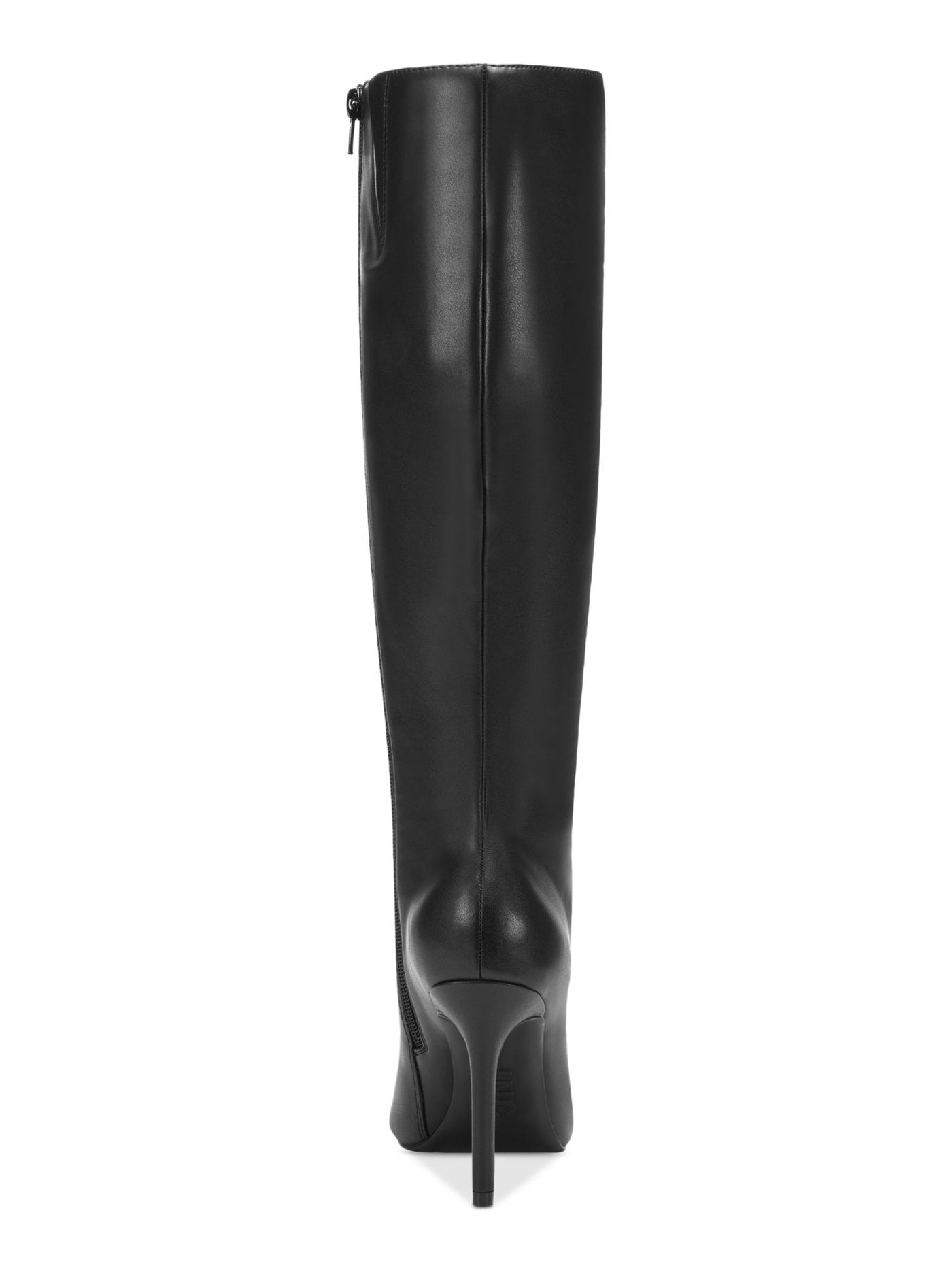 INC Womens Black Cushioned Goring Rajel Pointed Toe Stiletto Zip-Up Dress Boots 10 M