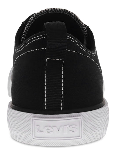 LEVI'S Mens Navy Removable Insole Cushioned Anikin Round Toe Lace-Up Sneakers Shoes 7