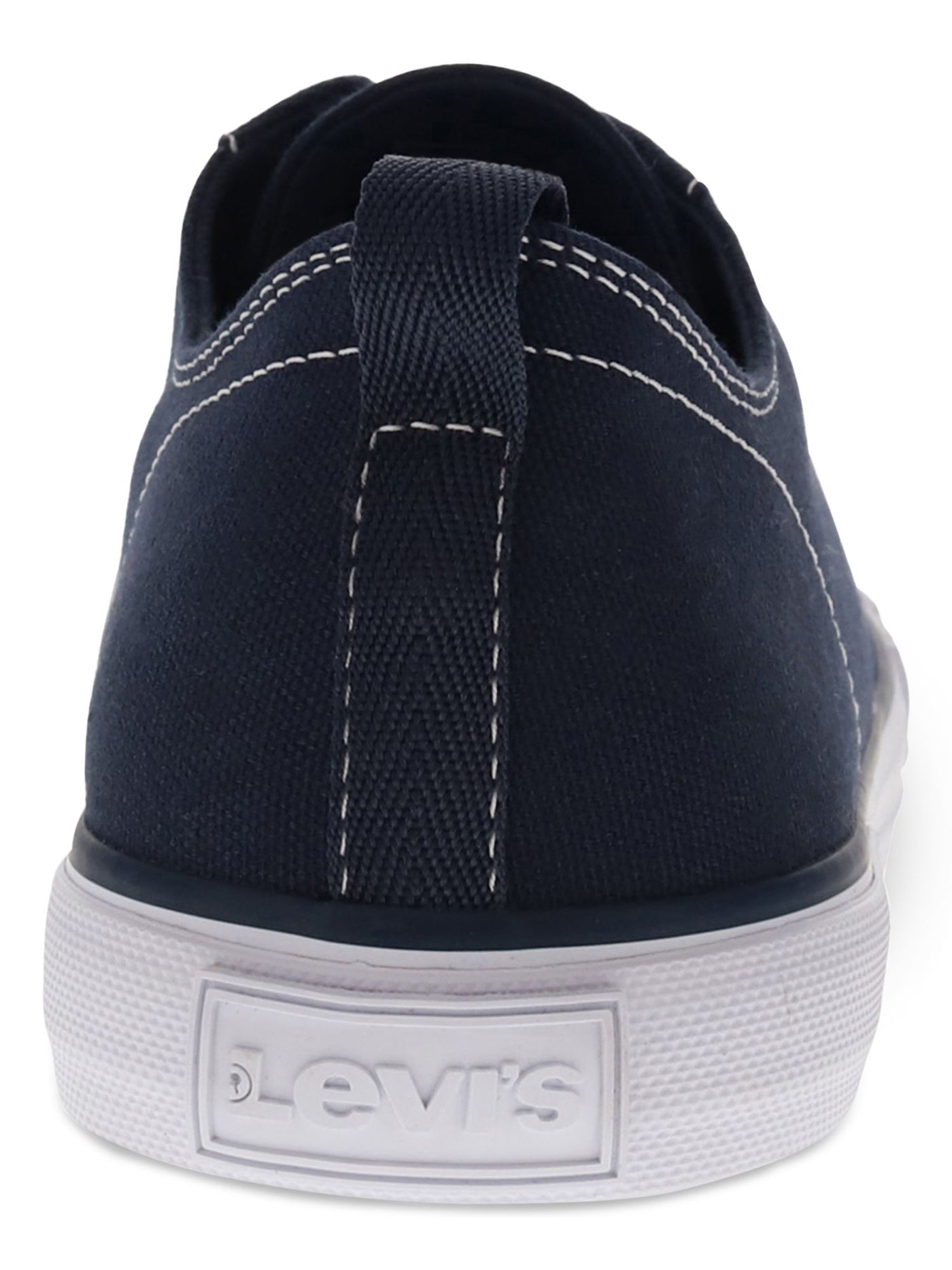 LEVI'S Mens Navy Removable Insole Cushioned Anikin Round Toe Lace-Up Sneakers Shoes 13 M