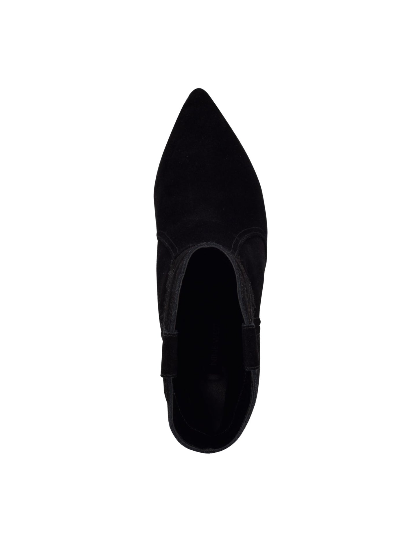 NINE WEST Womens Black Comfort Flows Pointed Toe Stiletto Leather Western Boot 10 M