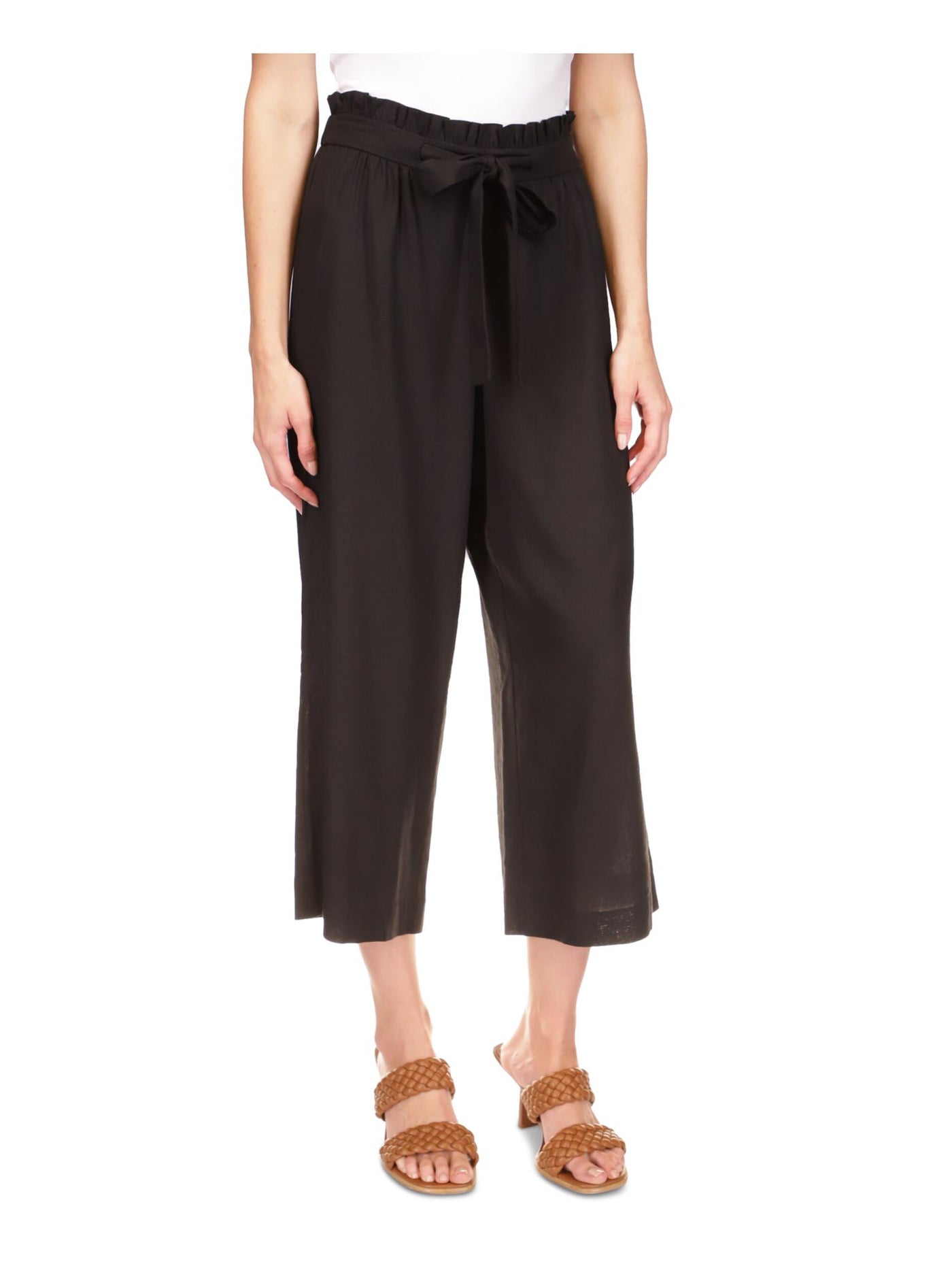 MICHAEL MICHAEL KORS Womens Tie High Waist Pants