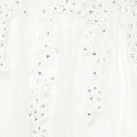 BLONDIE NITES Womens Rhinestone Floral Sleeveless V Neck Full-Length Party Gown Dress