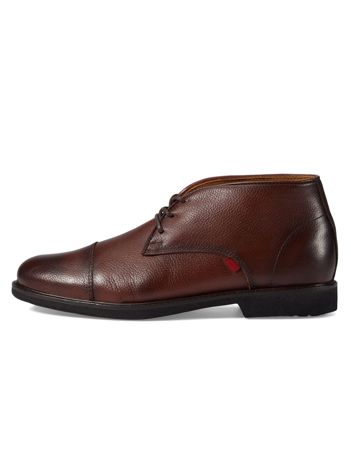 MARC JOSEPH NEW YORK Mens Brown Derby Padded Lenox Ave Cap Toe Block Heel Lace-Up Leather Dress Shoes 11